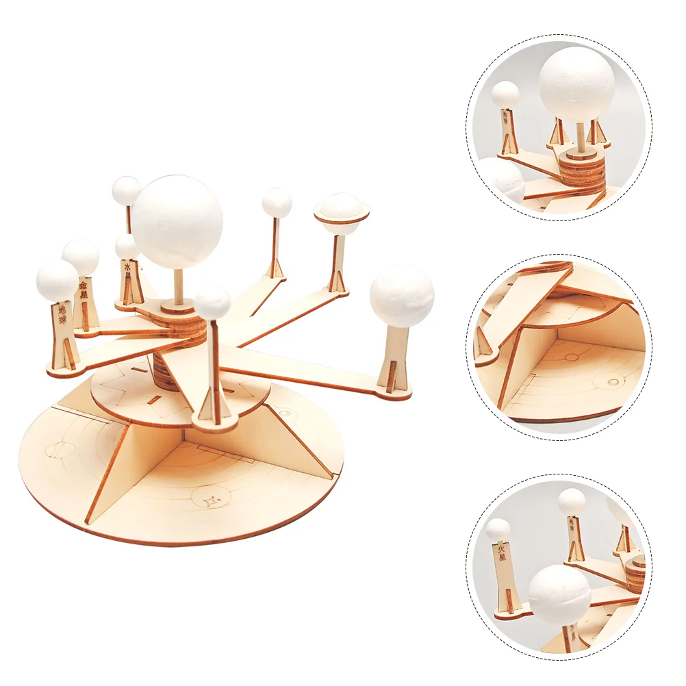 Solar System Model Planets DIY for Kids Models Teaching Aids Toys Toddlers Wooden Child
Solar System Model Planets DIY for Kids Models Teaching Aids Toys Toddlers Wooden Child