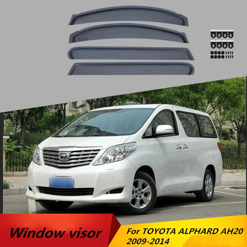 For TOYOTA ALPHARD AH20 2009 2010 2012 2013 2014 Window Visors Weathershields Wind Rain Guard Accessories Outer Trim Chrome
For TOYOTA ALPHARD AH20 2009 2010 2012 2013 2014 Window Visors Weathershields Wind Rain Guard Accessories Outer Trim Chrome