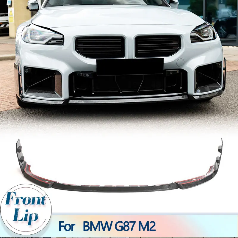 Car Front Bumper Lip Spoiler for BMW G87 M2 Base Coupe 2-Door 2022 2023 Carbon Fiber Front Lip Splitters Chin Guards
Car Front Bumper Lip Spoiler for BMW G87 M2 Base Coupe 2-Door 2022 2023 Carbon Fiber Front Lip Splitters Chin Guards