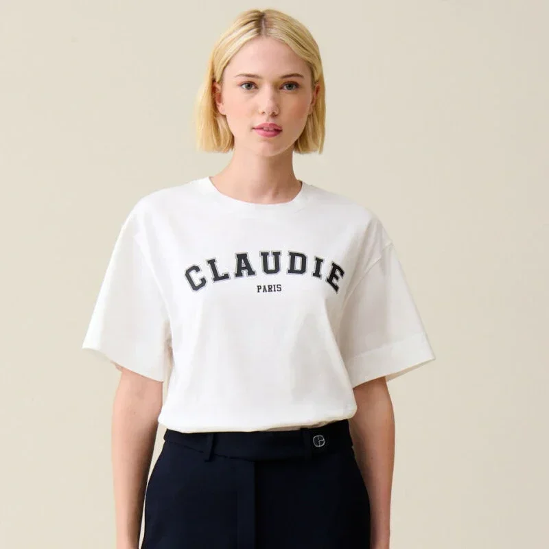 2025 Summer Tops Cotton T-shirt Men Women‘s Fashion Trend Dress Up Claudie Letter Print Quality Casual Brand Short Sleeve Tees
2025 Summer Tops Cotton T-shirt Men Women‘s Fashion Trend Dress Up Claudie Letter Print Quality Casual Brand Short Sleeve Tees