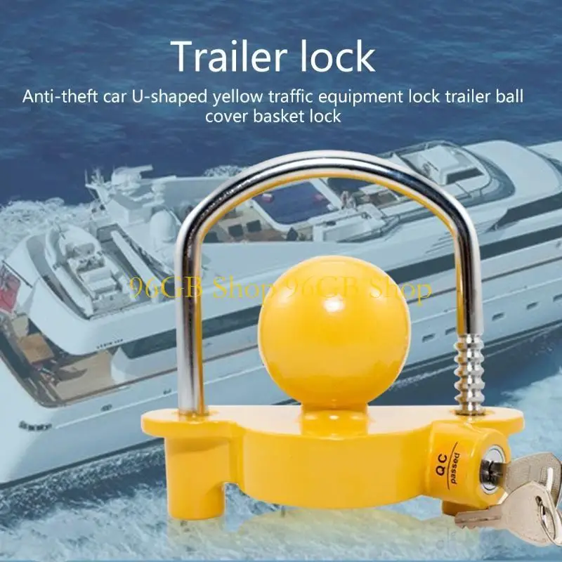 96GB Universal Ball Coupler Lock Trailer Hitch Lock Coupler Ball Tow Lock Towing Lock Heavy Duty Coupler Lock
96GB Universal Ball Coupler Lock Trailer Hitch Lock Coupler Ball Tow Lock Towing Lock Heavy Duty Coupler Lock