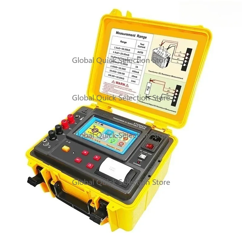 ETCR3670 Precision Four-Wire Measurement for Accurate Testing DC Resistance Tester
ETCR3670 Precision Four-Wire Measurement for Accurate Testing DC Resistance Tester