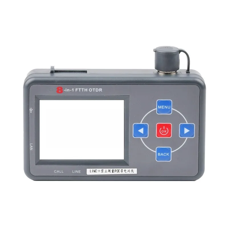 Multifunctional eight-in-one OTDR optical time domain reflectometer network cable test line-to-line fault location detector
Multifunctional eight-in-one OTDR optical time domain reflectometer network cable test line-to-line fault location detector