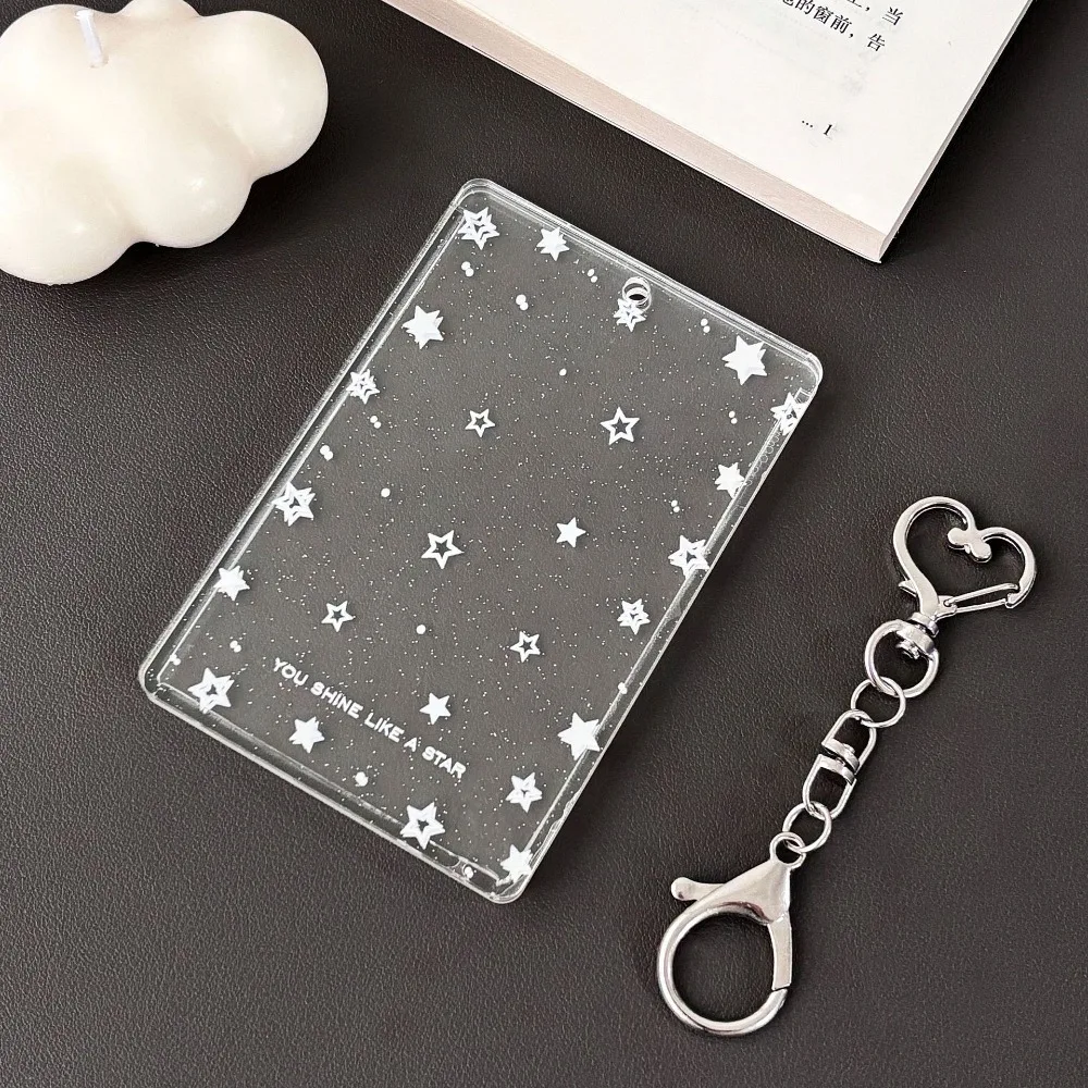 Transparent Acrylic Photocard Holder with Keychain Cute Photo Card Case Ins Pattern Printing Picture Album Idol Card Display
Transparent Acrylic Photocard Holder with Keychain Cute Photo Card Case Ins Pattern Printing Picture Album Idol Card Display