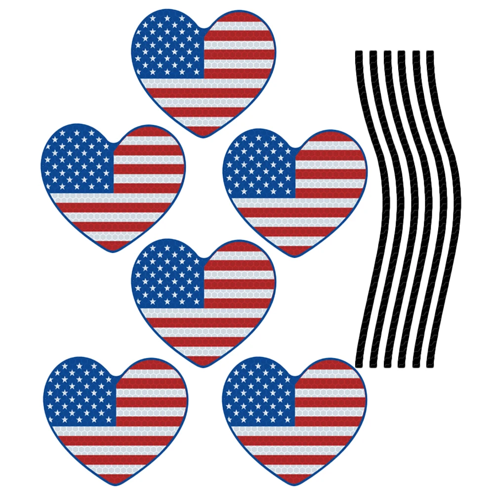 1 set Heart Shaped Magnets Reflective DIY Car Decor Magnetic Stickers for Independence Day Fridge Vehicle Decoration
1 set Heart Shaped Magnets Reflective DIY Car Decor Magnetic Stickers for Independence Day Fridge Vehicle Decoration