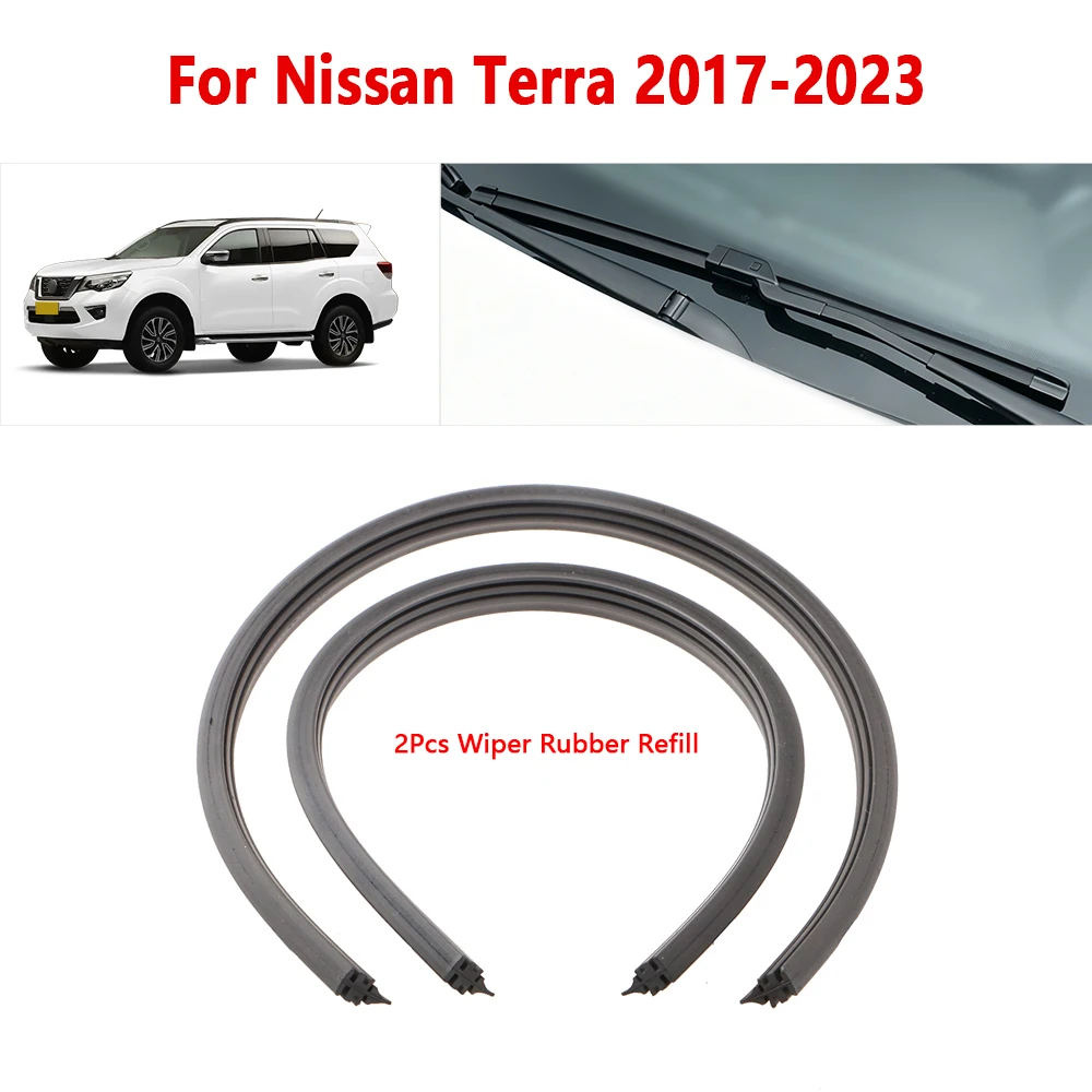 For Nissan Terra 2017 2018 2019 2020 2021 2022 2023 Wiper Rubber Strip 18" 24" Car Wiper Refill Accessories 1Pair
For Nissan Terra 2017 2018 2019 2020 2021 2022 2023 Wiper Rubber Strip 18" 24" Car Wiper Refill Accessories 1Pair