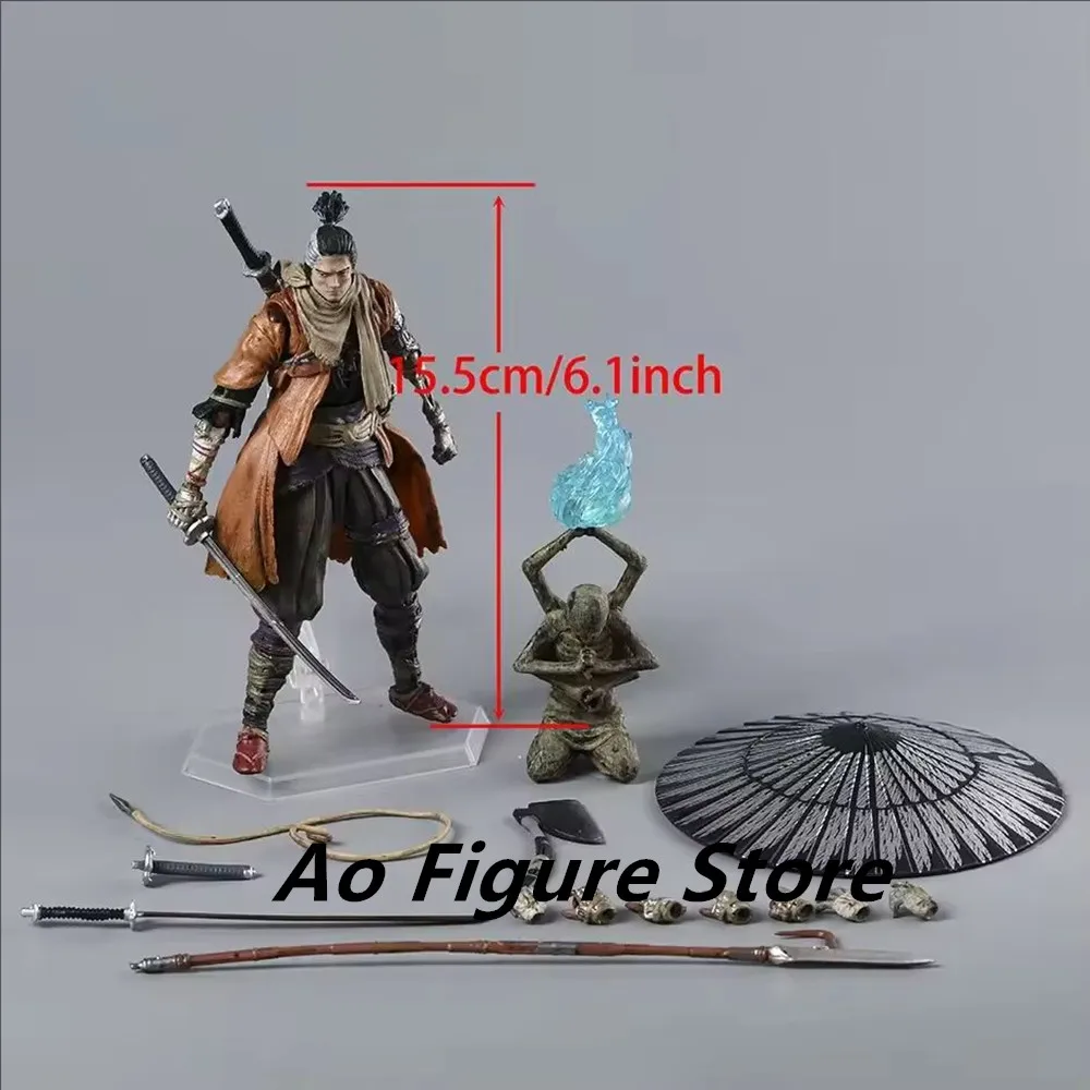 Anime Sekiro: Shadows Die Twice Deluxe Edition Figurine Model PVC Action Toys New Year's Christmas Gifts 15cm
Anime Sekiro: Shadows Die Twice Deluxe Edition Figurine Model PVC Action Toys New Year's Christmas Gifts 15cm