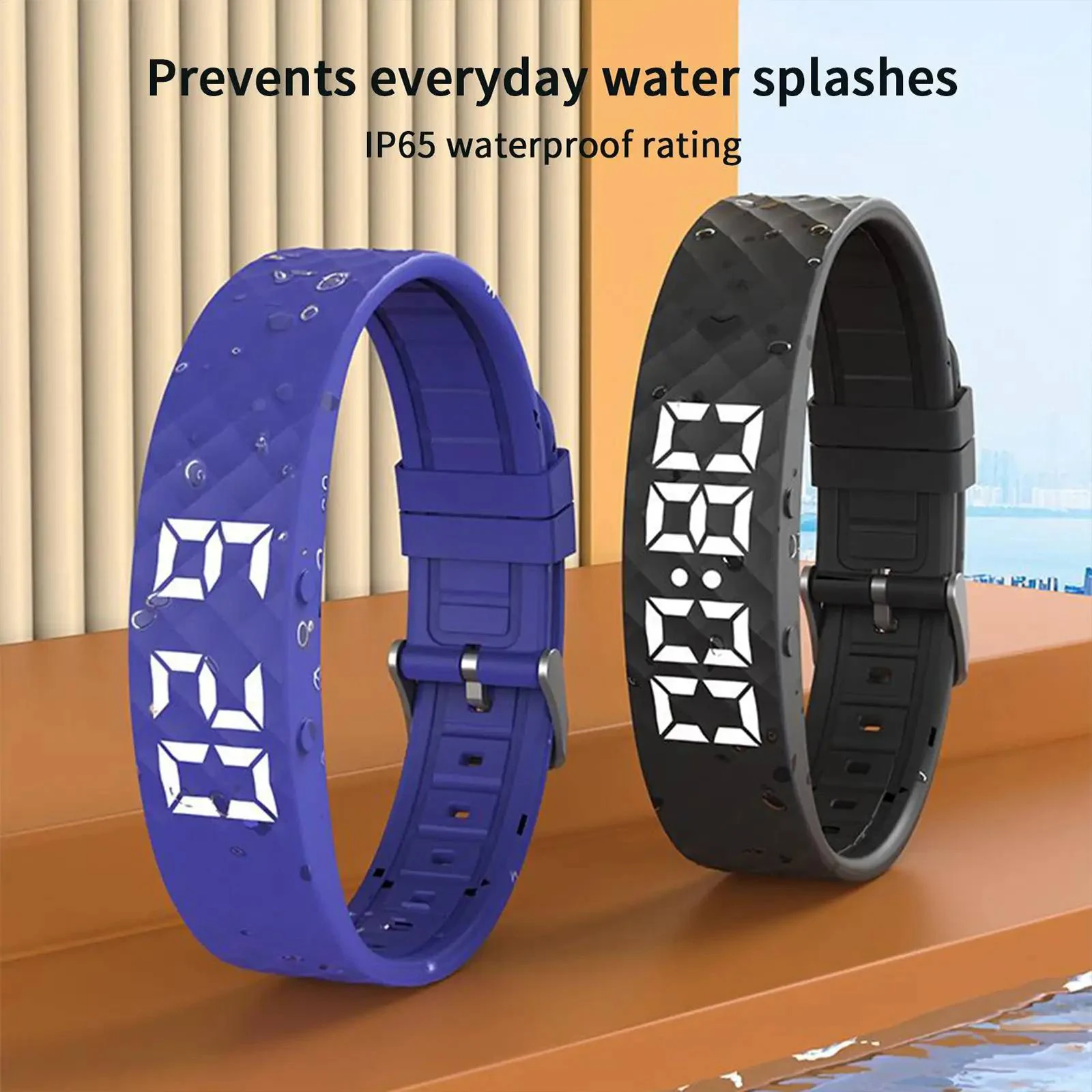 Vibrating Alarm Wristband Waterproof Silent Clock Watch Rechargeable Sports Wrist Bands Smart Bracelet For Students Men Women
Vibrating Alarm Wristband Waterproof Silent Clock Watch Rechargeable Sports Wrist Bands Smart Bracelet For Students Men Women