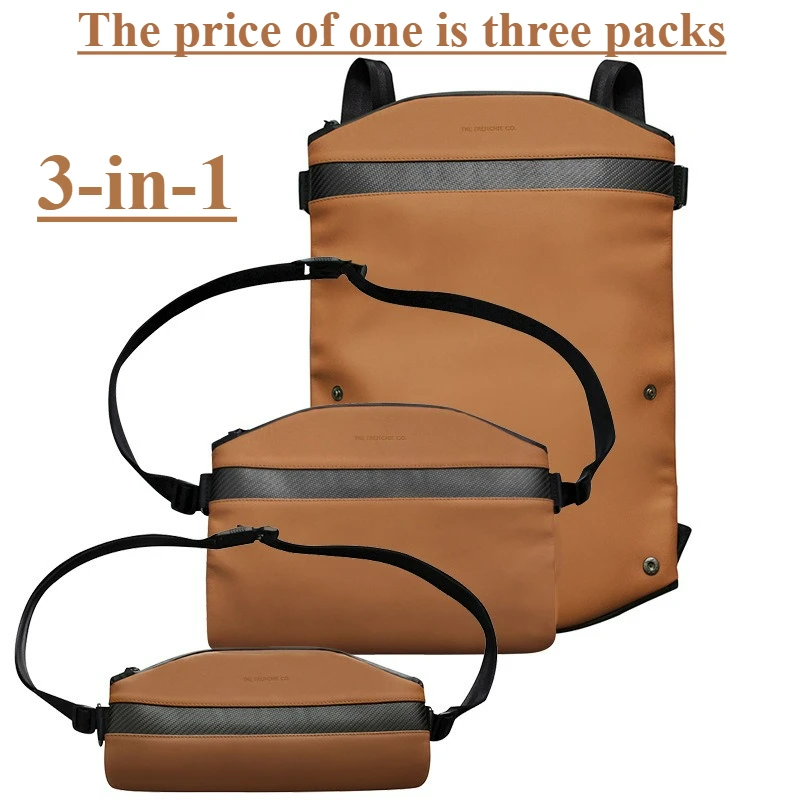 3-in-1 Outdoor Backpack Notebook Multi-functional Travel Portable Trip Three-purpose Backpack PU Large Capacity Business Bag
3-in-1 Outdoor Backpack Notebook Multi-functional Travel Portable Trip Three-purpose Backpack PU Large Capacity Business Bag