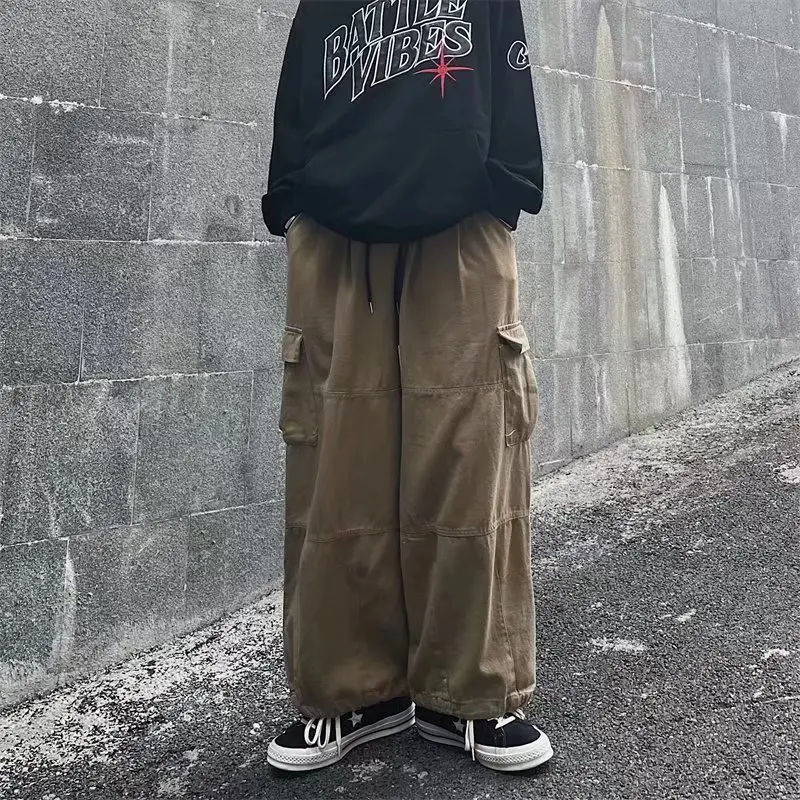 Oversize Straight Leg Workwear Trousers Men's Summer Casual Pants Military een Vintage Heavy Du Leisure Trousers
Oversize Straight Leg Workwear Trousers Men's Summer Casual Pants Military een Vintage Heavy Du Leisure Trousers