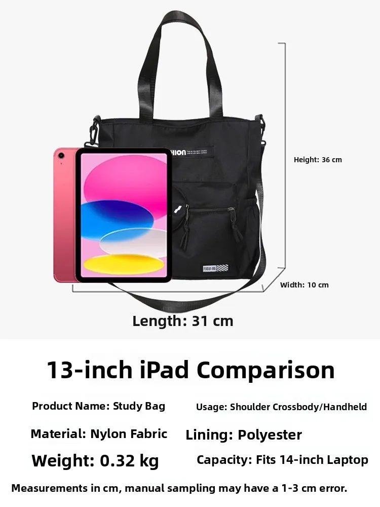 ex Canvas oulder Bag Crossbody Tote Bag Commuter Bapa Student Book Bag Soft Foldable Leisure Pure Color Nylon Bag
ex Canvas oulder Bag Crossbody Tote Bag Commuter Bapa Student Book Bag Soft Foldable Leisure Pure Color Nylon Bag