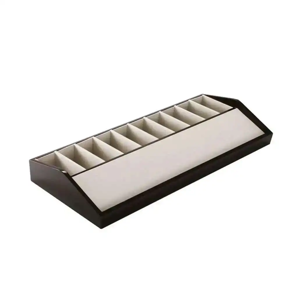 10-grid Belt Display Box Belt Display Storage Holders Wooden Table Shelf Belt Collection Case Display Props Rack Stand
10-grid Belt Display Box Belt Display Storage Holders Wooden Table Shelf Belt Collection Case Display Props Rack Stand