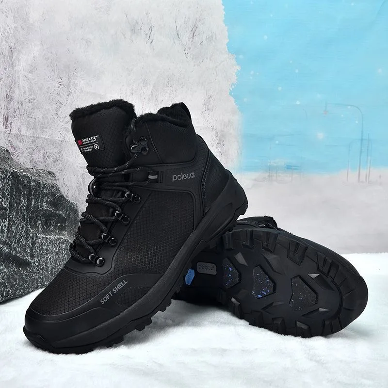 Winter Warm Fur Hiking Shoes Men Black Outdoor Trekking Boots Mens Top Quality Mountain Shoe Man Designer Outdoor Boots
Winter Warm Fur Hiking Shoes Men Black Outdoor Trekking Boots Mens Top Quality Mountain Shoe Man Designer Outdoor Boots