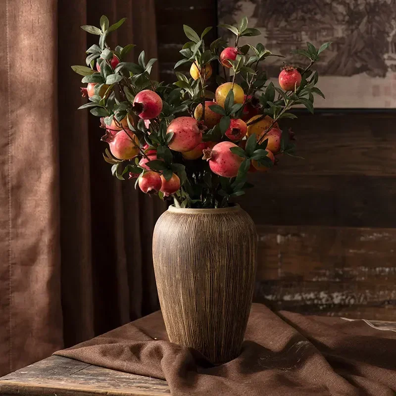 Retro Coarse Pottery Vase, Handmade Ceramic, Flower Arrangement Decor,Chinese Creative Accent,Shoe Cabinet Ornament, Unique Vase
Retro Coarse Pottery Vase, Handmade Ceramic, Flower Arrangement Decor,Chinese Creative Accent,Shoe Cabinet Ornament, Unique Vase