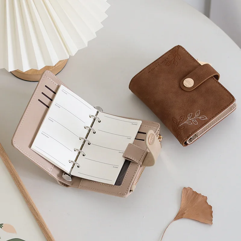 New PU Leather Binder Wallet Cover Savings Wallet Folder 5-Ring Refillable Notebook Planner Hardcover Budget Binder Organizer
New PU Leather Binder Wallet Cover Savings Wallet Folder 5-Ring Refillable Notebook Planner Hardcover Budget Binder Organizer