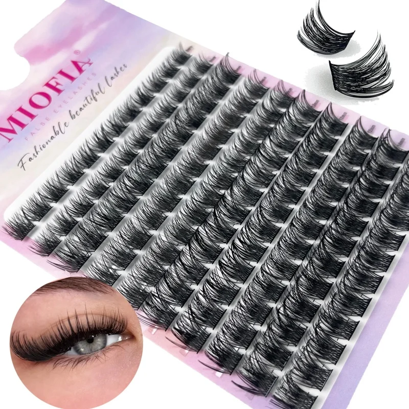 120 clusters Fluffy Cluster Eyelash D Curl Natural Eyelash Extension DIY Individual Lashes Bunches 3D Mink Eyelashes Makeup
120 clusters Fluffy Cluster Eyelash D Curl Natural Eyelash Extension DIY Individual Lashes Bunches 3D Mink Eyelashes Makeup