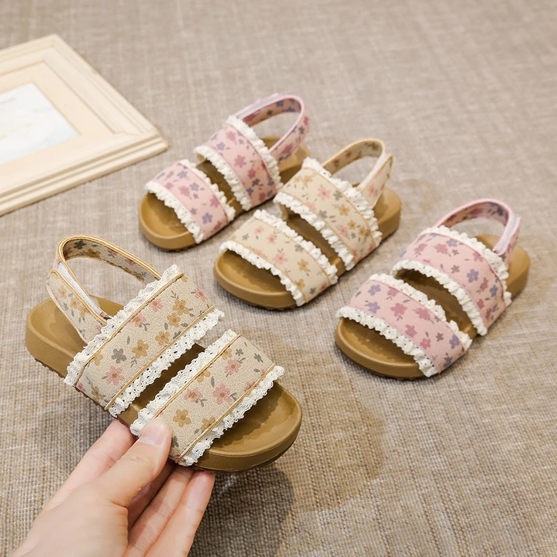 Little Girls Floral Print Leather Sandals 2026 New Summer Kids Chunky Beach Sandals Non-slip Classic Trendy Princess Party Shoes
Little Girls Floral Print Leather Sandals 2026 New Summer Kids Chunky Beach Sandals Non-slip Classic Trendy Princess Party Shoes