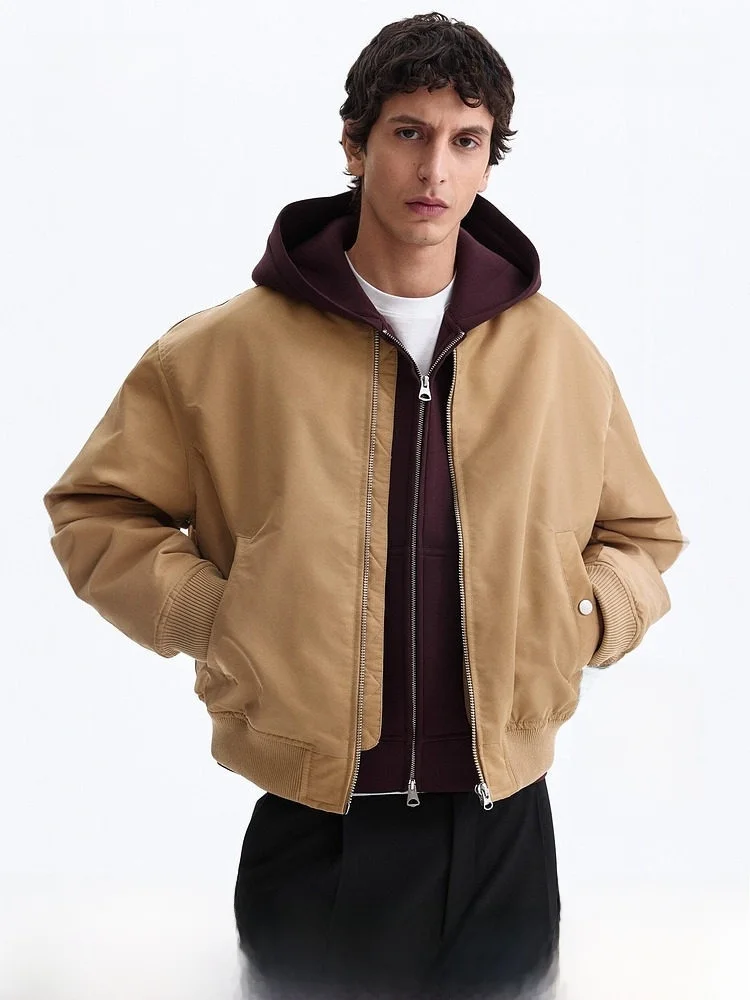 New HM2026 Men's Cotton Nylon Pilot Jacket Loose Fit Regular Length Daily Wear Comfortable Breathable Spring Season
New HM2026 Men's Cotton Nylon Pilot Jacket Loose Fit Regular Length Daily Wear Comfortable Breathable Spring Season