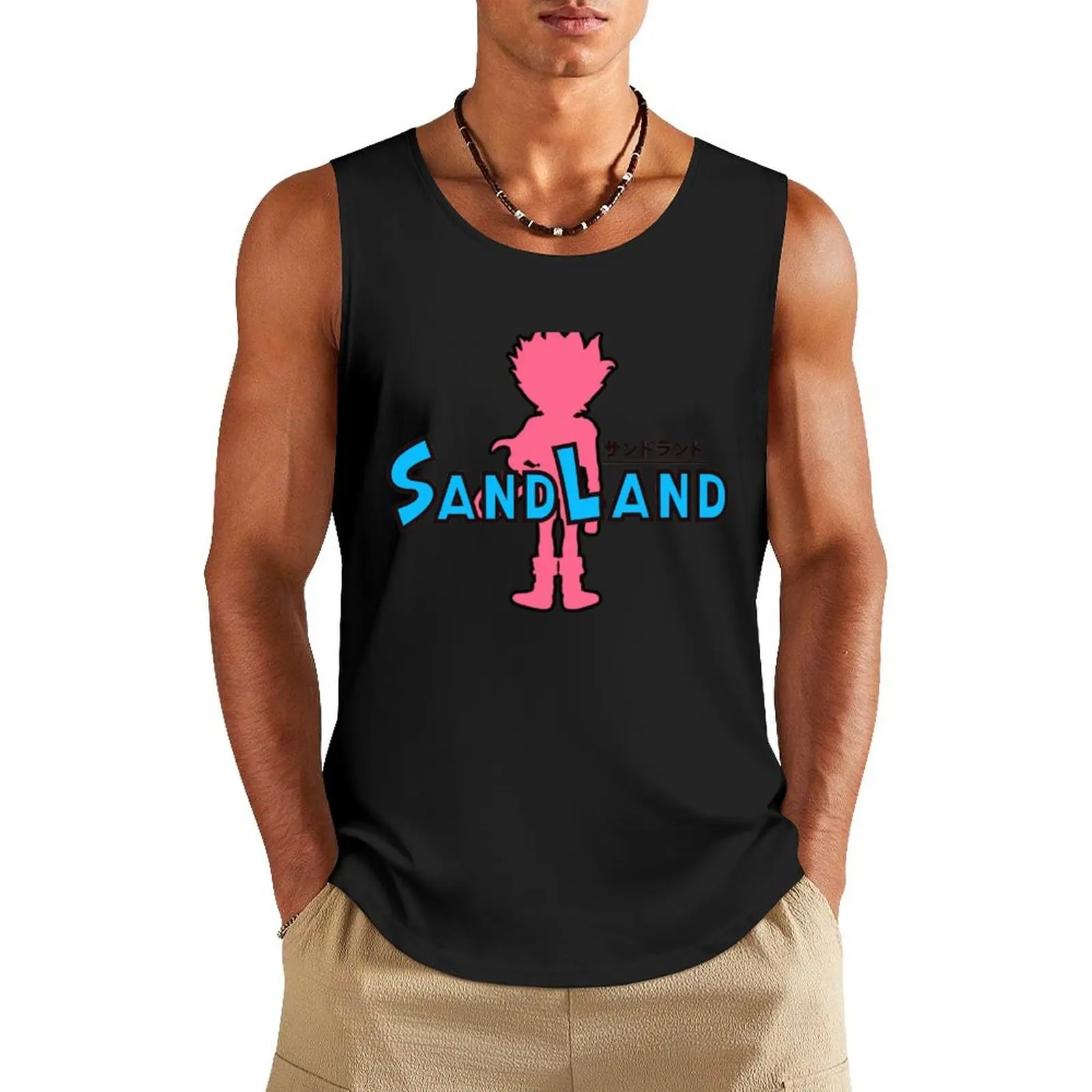 Sand Land Tank Top Man clothes for gym vests for men Men's cotton t-shirt T-shirt Men's gym
Sand Land Tank Top Man clothes for gym vests for men Men's cotton t-shirt T-shirt Men's gym