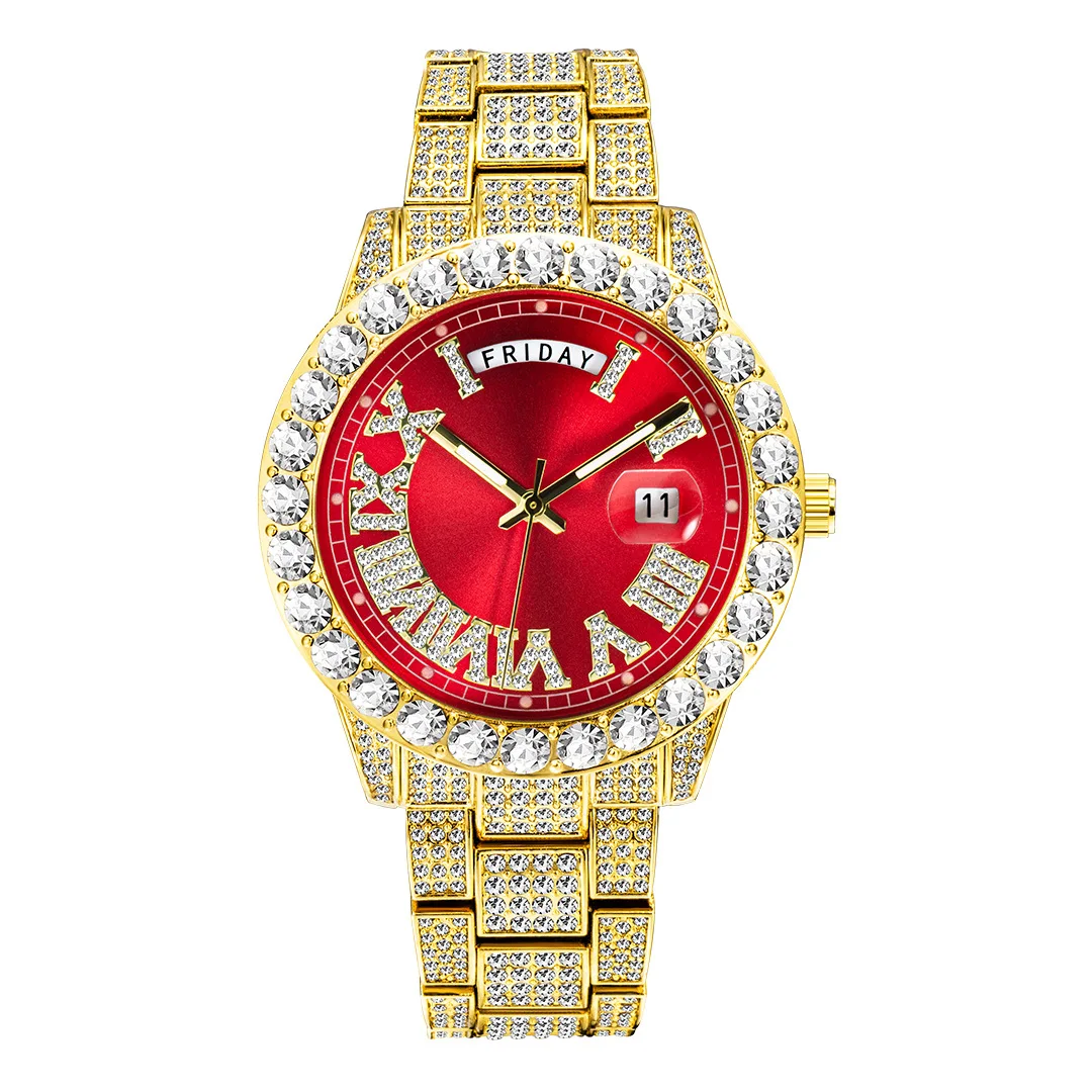 Top Brand Luxury Diamond Watch Iced Out Watches For Men Hip Hop Quartz Wristwatches Date Clock Relogio Masculino Drop Shipping
Top Brand Luxury Diamond Watch Iced Out Watches For Men Hip Hop Quartz Wristwatches Date Clock Relogio Masculino Drop Shipping