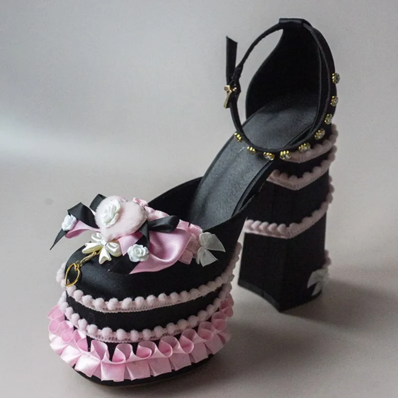 Dopamine Handmade Lolita Shoes Sweet Hot Girl Yb2k High Heel Platform Heels Rotating Lo Shoes
Dopamine Handmade Lolita Shoes Sweet Hot Girl Yb2k High Heel Platform Heels Rotating Lo Shoes
