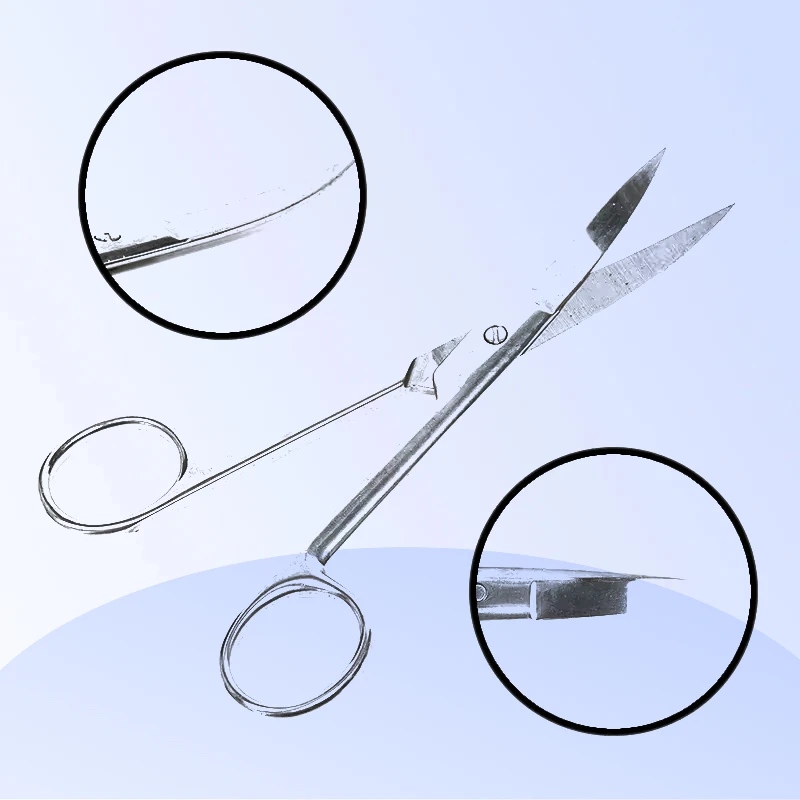 12.5Cm/14Cm/16Cm/18Cm Dental Stainless Steel Surgical Scissors Forceps Straight Curved Medical Tools for Dental Clinic
12.5Cm/14Cm/16Cm/18Cm Dental Stainless Steel Surgical Scissors Forceps Straight Curved Medical Tools for Dental Clinic