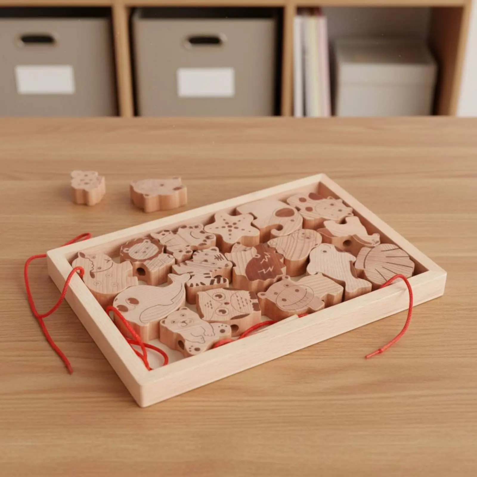 Creature Stacking Toy Brain Training Creature Threading Toy Wooden Balance Blocks Polished Edges Balance Game Blocks
Creature Stacking Toy Brain Training Creature Threading Toy Wooden Balance Blocks Polished Edges Balance Game Blocks