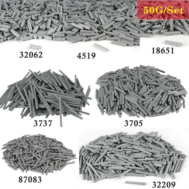 50G/Set 87083/32209/3737 Connector Pin Technology Bricks Parts 44294/3705 Cross Axle Toys Building Blocks Replace Accessories
50G/Set 87083/32209/3737 Connector Pin Technology Bricks Parts 44294/3705 Cross Axle Toys Building Blocks Replace Accessories