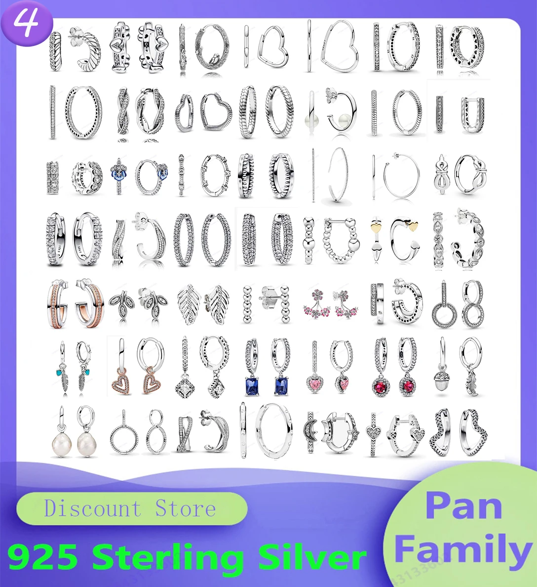 New Original Design Earrings With Silver Heart-Shaped Earrings Suitable For Pan Family Fashion Accessories And Girls' Gifts
New Original Design Earrings With Silver Heart-Shaped Earrings Suitable For Pan Family Fashion Accessories And Girls' Gifts