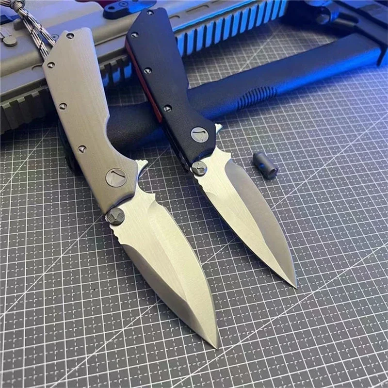 Micro DOC-G10 Ball Bearing POCKET Knife D2 Sharp Blade G10 Handle Self Defense Outdoor Tactical Survival Military Knives
Micro DOC-G10 Ball Bearing POCKET Knife D2 Sharp Blade G10 Handle Self Defense Outdoor Tactical Survival Military Knives