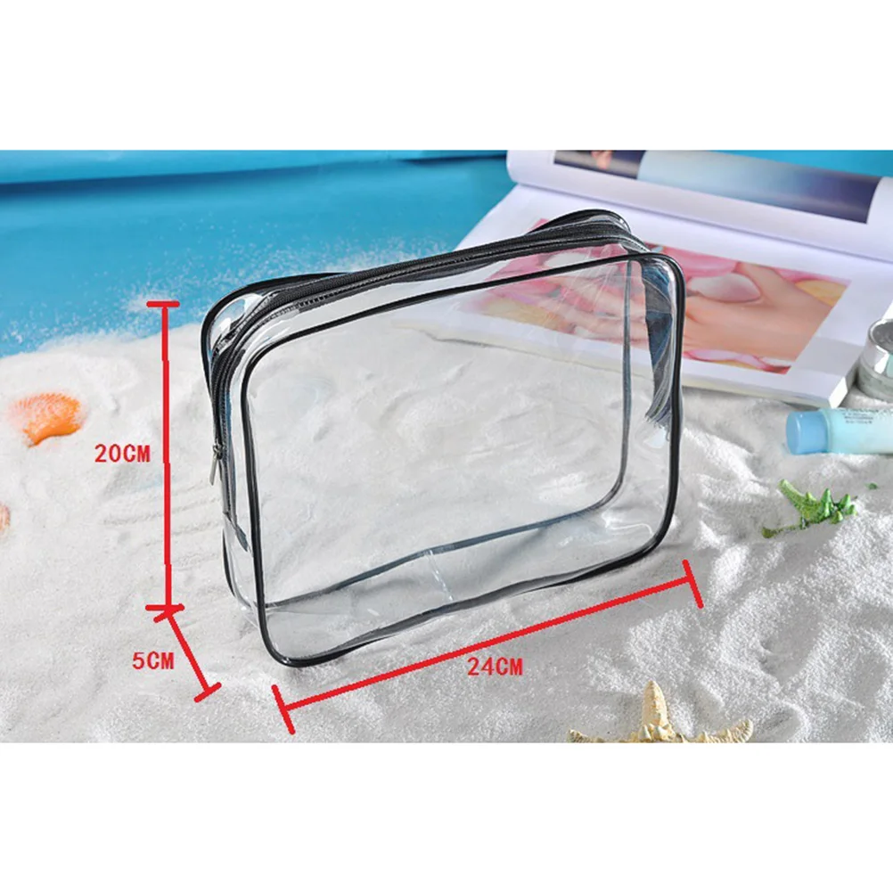 Travel Storage in 1 PVC Portable Ultra Transparent Waterproof Wash light Wash Bag Makeup Bag Waterproof Transparent Toiletry
Travel Storage in 1 PVC Portable Ultra Transparent Waterproof Wash light Wash Bag Makeup Bag Waterproof Transparent Toiletry