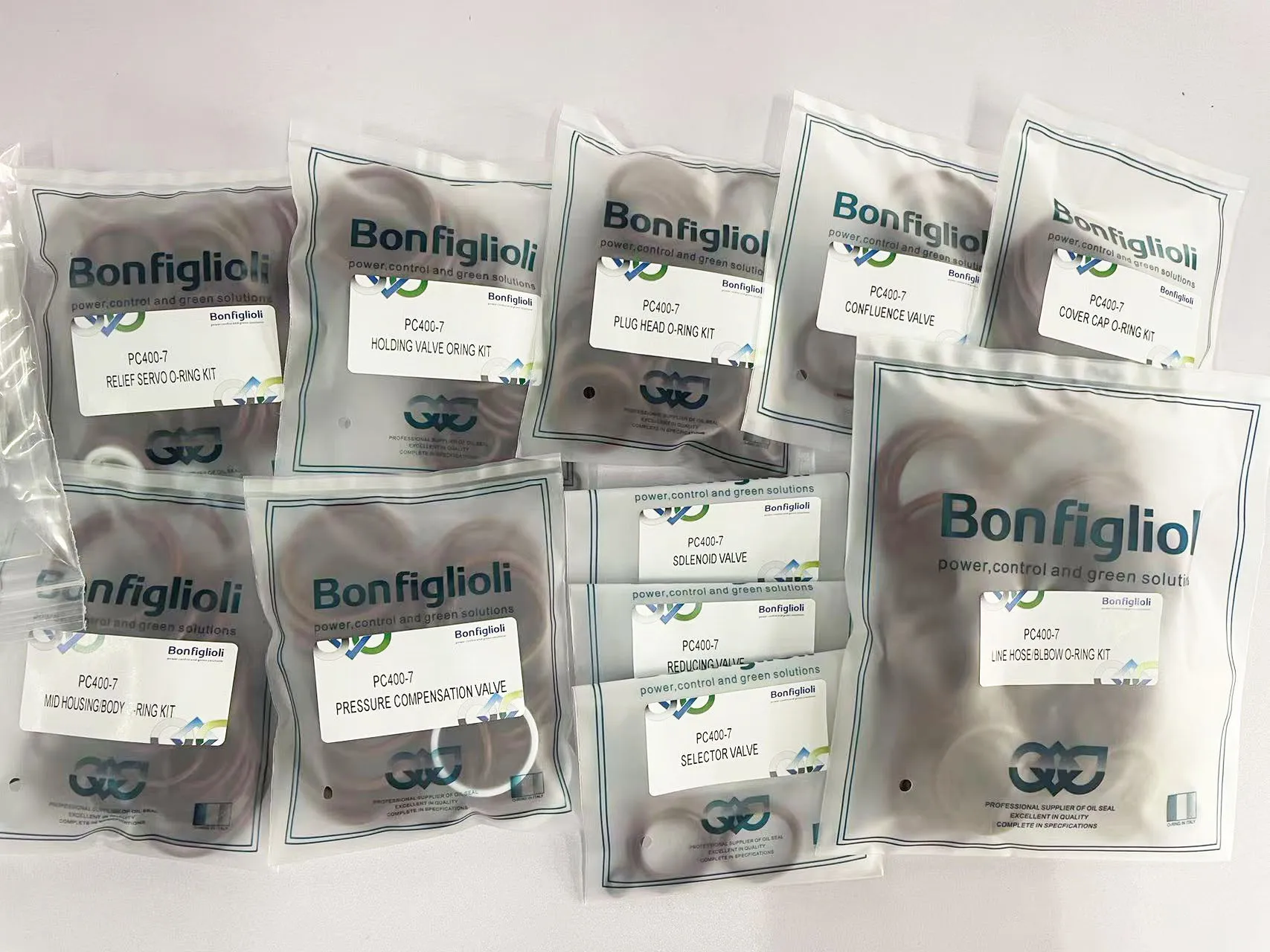 PC400-7 CONTROL MAIN VALVE SEAL KIT FOR KOAMTSU EXCAVATOR WITH SFKM Viton Material
PC400-7 CONTROL MAIN VALVE SEAL KIT FOR KOAMTSU EXCAVATOR WITH SFKM Viton Material