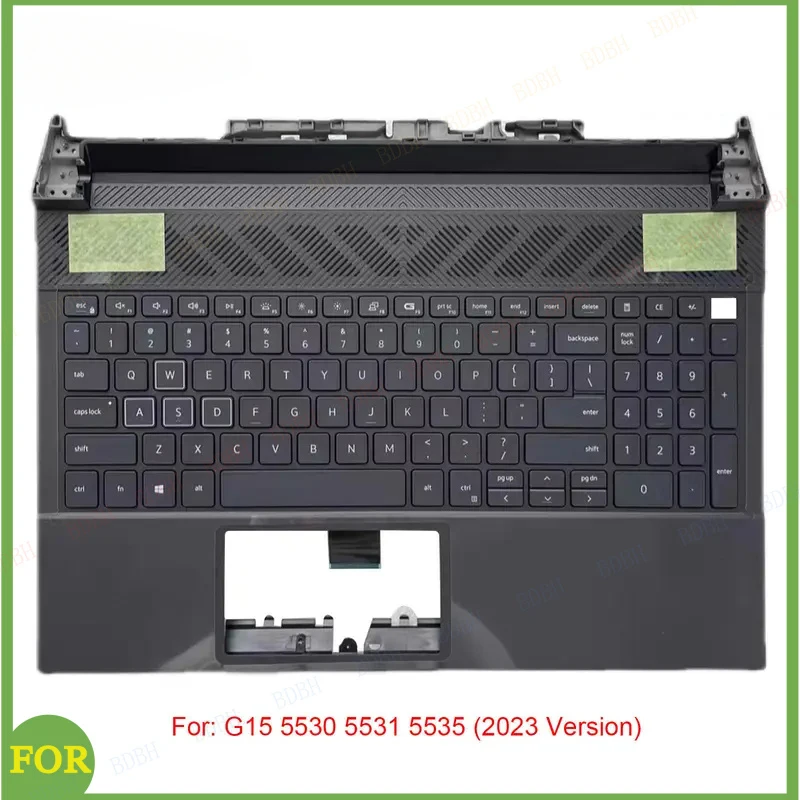 Новый чехол BDBH ABCD с подставкой для рук для компьютеров Dell G15 5530, 5531, 5535, оснащенных клавиатурой с RGB-подсветкой (версия 2023 года), черный
Новый чехол BDBH ABCD с подставкой для рук для компьютеров Dell G15 5530, 5531, 5535, оснащенных клавиатурой с RGB-подсветкой (версия 2023 года), черный
