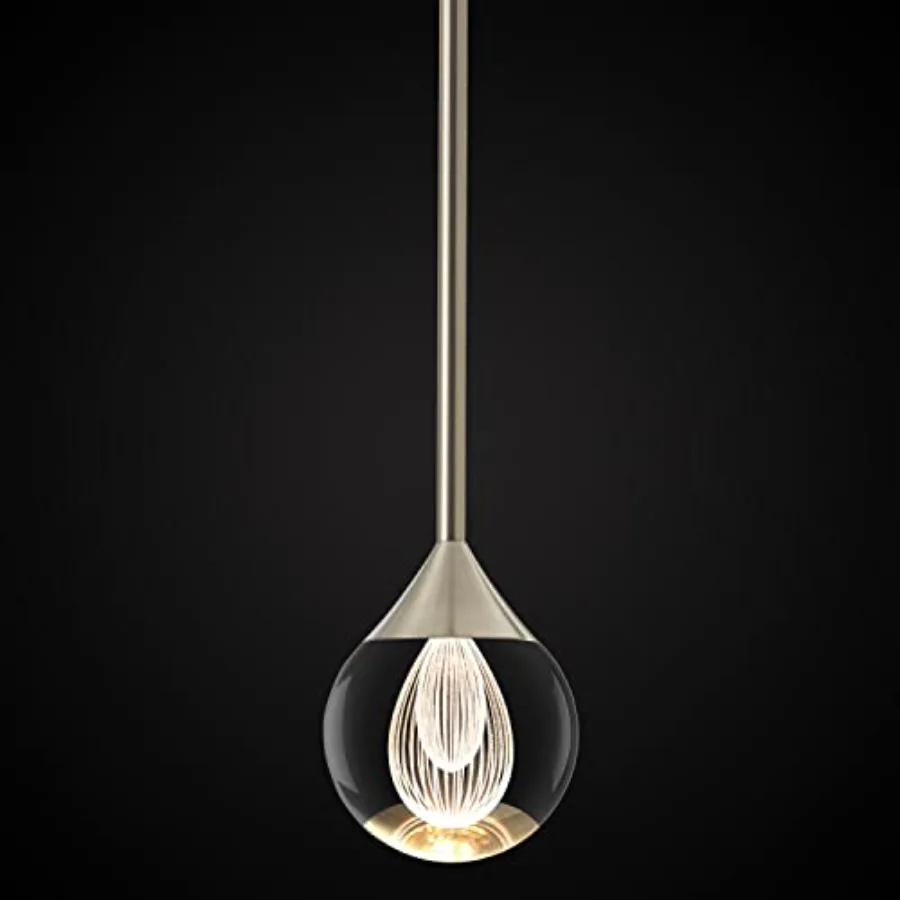 Teardrop Crystal Pendant, Mini LED Crystal Globe Hanging Light Fixture, Modern Ceiling Pendant ing for Kitchen Island Dining Ro
Teardrop Crystal Pendant, Mini LED Crystal Globe Hanging Light Fixture, Modern Ceiling Pendant ing for Kitchen Island Dining Ro