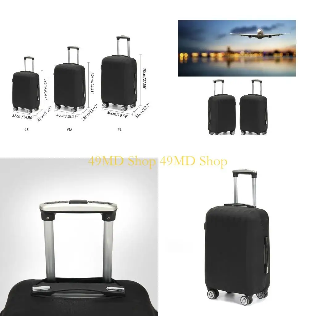 49MD Suitcase Protective Cover Durable Luggage Cover Elastic Suitcase Protector Fit for 18-28 Inch Luggage Travel Accessories
49MD Suitcase Protective Cover Durable Luggage Cover Elastic Suitcase Protector Fit for 18-28 Inch Luggage Travel Accessories
