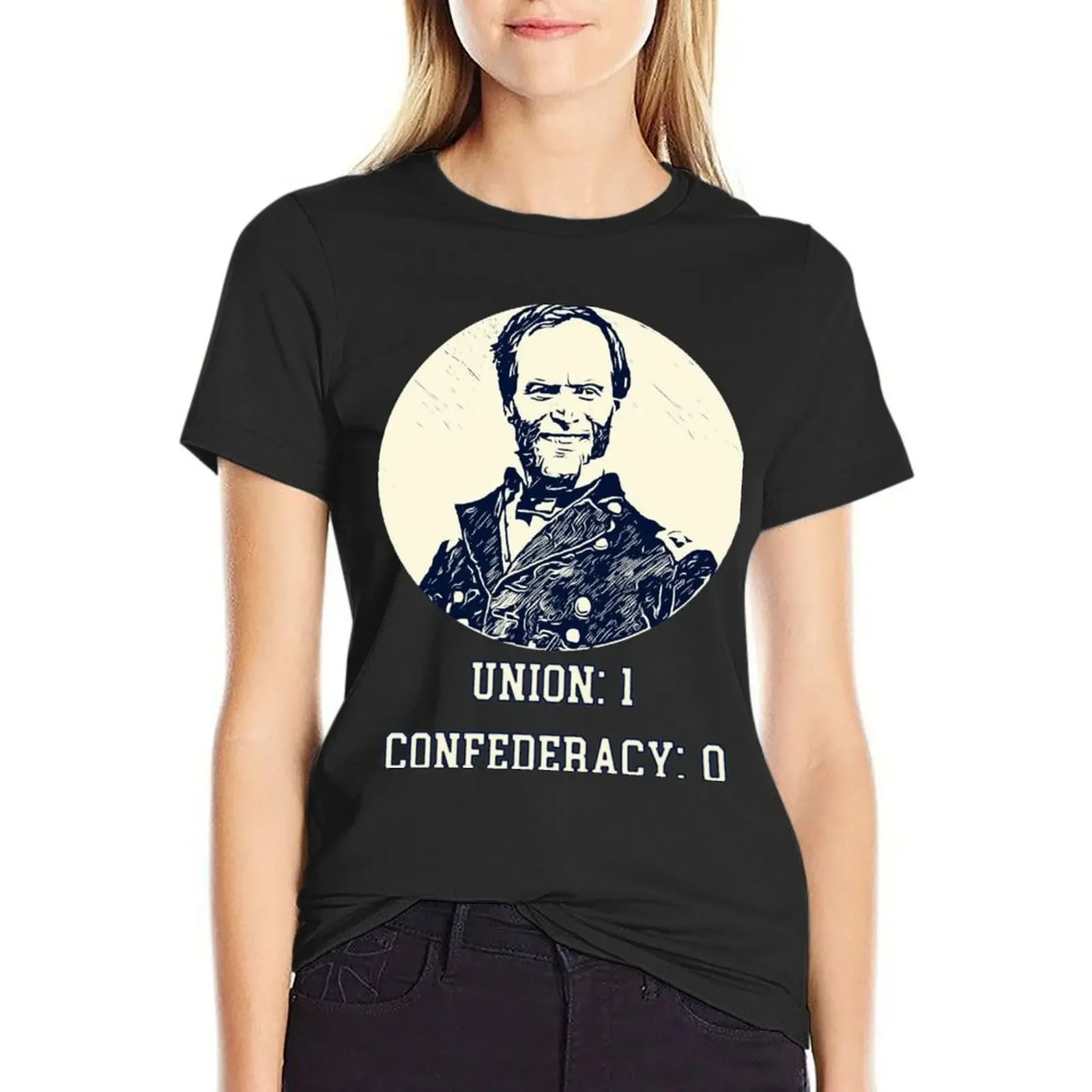 Union: 1 Confederacy: 0 T-Shirt Aesthetic clothing cute clothes cute tops t-shirt dress for Women graphic
Union: 1 Confederacy: 0 T-Shirt Aesthetic clothing cute clothes cute tops t-shirt dress for Women graphic