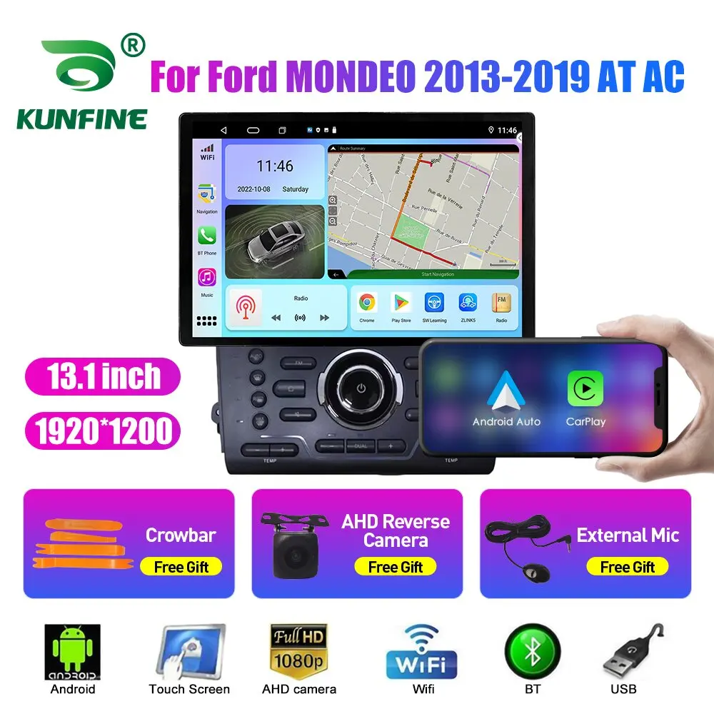 13.1 inch Car Radio For Ford MONDEO 2013 2014-2019 Car DVD GPS Navigation Stereo Carplay 2 Din Central Multimedia Android Auto
13.1 inch Car Radio For Ford MONDEO 2013 2014-2019 Car DVD GPS Navigation Stereo Carplay 2 Din Central Multimedia Android Auto