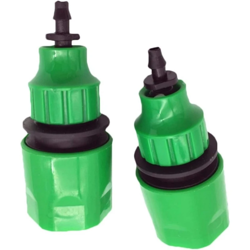 3pcs Drip Tape Quick Connector Adapter Irrigation Tubing Connector With 1/4" Barbed Fitting Gardening Watering System Tool
3pcs Drip Tape Quick Connector Adapter Irrigation Tubing Connector With 1/4" Barbed Fitting Gardening Watering System Tool