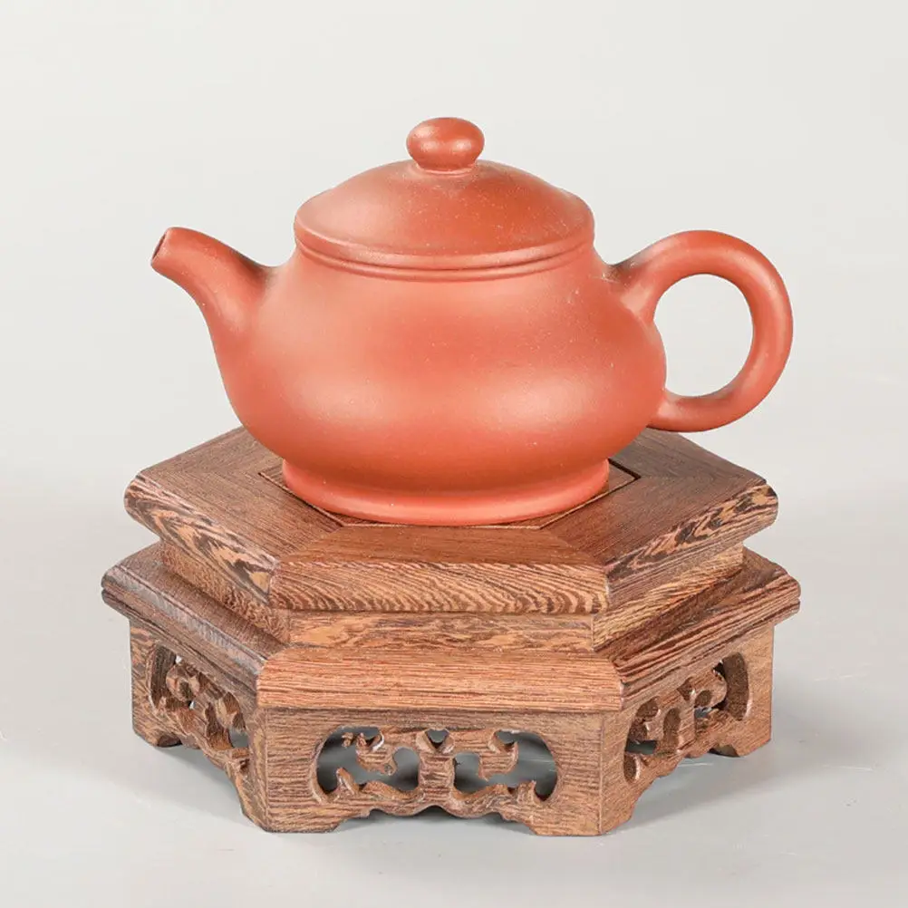 Hexagonal Zisha Teapot Stand Wooden Display Base Rustic Craft Pedestal for Vase Flower Pot Buddha Statue Home Office Decor
Hexagonal Zisha Teapot Stand Wooden Display Base Rustic Craft Pedestal for Vase Flower Pot Buddha Statue Home Office Decor