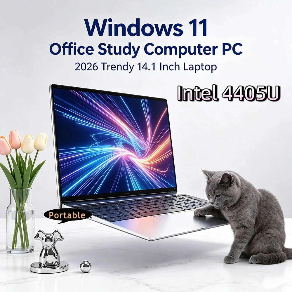Practical 14.1 Inch Gaming PC Intel 4405U Ultra Slim 16GB RAM 2TB SSD 1920*1080 Windows 11 Pro Study Laptop
Practical 14.1 Inch Gaming PC Intel 4405U Ultra Slim 16GB RAM 2TB SSD 1920*1080 Windows 11 Pro Study Laptop