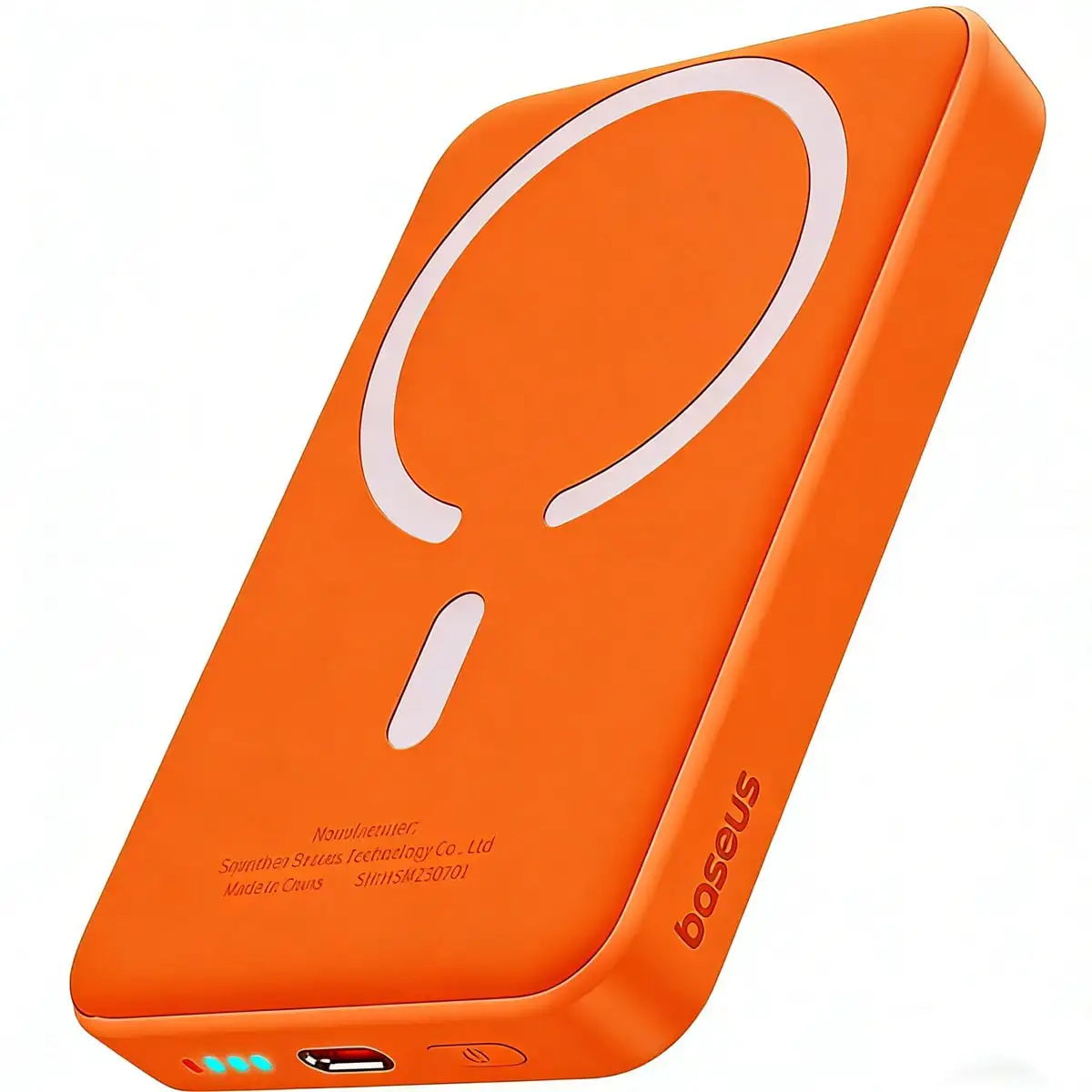 Fast Charging Portable Power Supply 5000mAh MagSafes Magnetic Wireless Power Bank With 20W Fast Charging Ultra-Thin And Compact High-Speed Battery Pack Strong Magnet Precisely Compatible With IPhone 12-17 Pro/Pro Max Series Portable For Commute And Travel
Fast Charging Portable Power Supply 5000mAh MagSafes Magnetic Wireless Power Bank With 20W Fast Charging Ultra-Thin And Compact High-Speed Battery Pack Strong Magnet Precisely Compatible With IPhone 12-17 Pro/Pro Max Series Portable For Commute And Travel