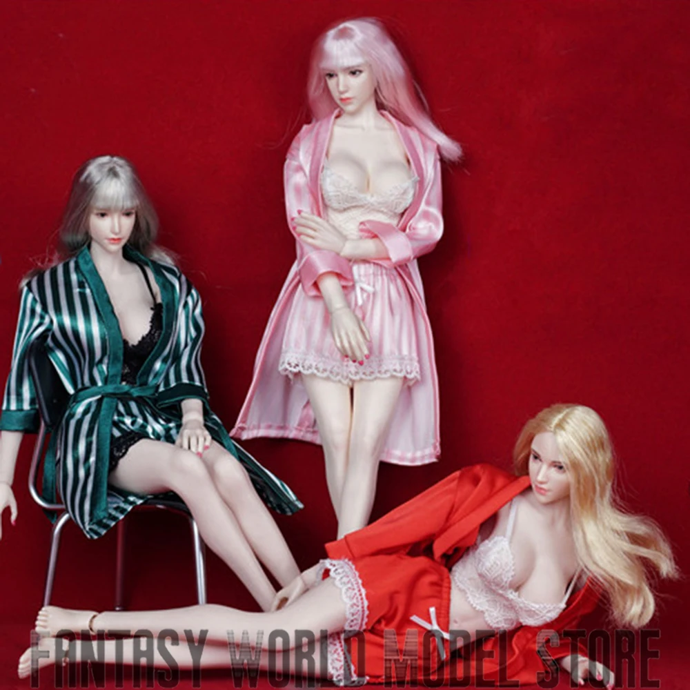 В наличии SA Toys SA024 1/6 Женская солдатская пижама Комплект из 3 предметов Кружевной бюстгальтер Шорты Атласная ночная рубашка Халат подходит для экшн-фигурки 12 дюймов
В наличии SA Toys SA024 1/6 Женская солдатская пижама Комплект из 3 предметов Кружевной бюстгальтер Шорты Атласная ночная рубашка Халат подходит для экшн-фигурки 12 дюймов