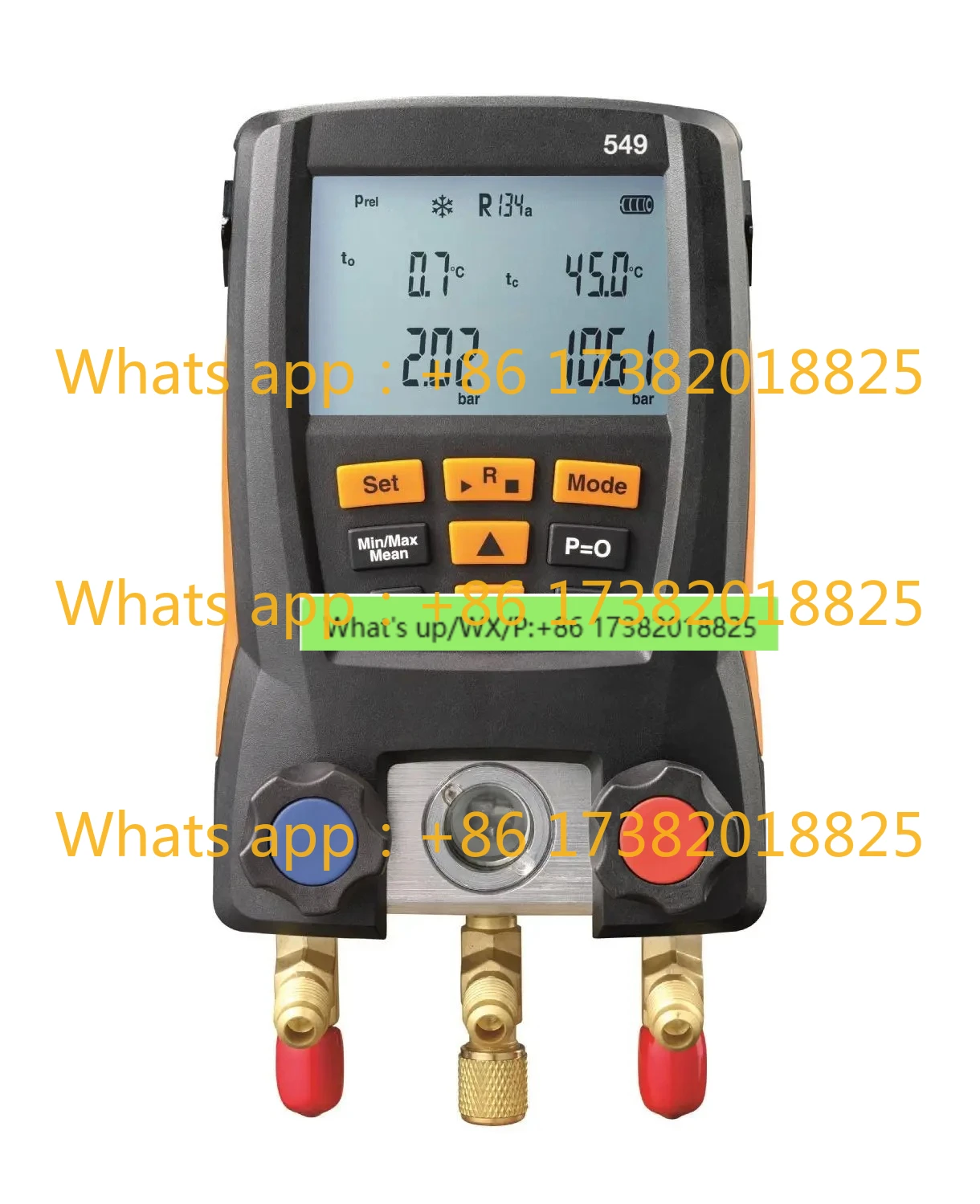 550S Air Conditioning Fluoride Meter Set Snow Meter Automobile Refrigerant Pressure Gauge
