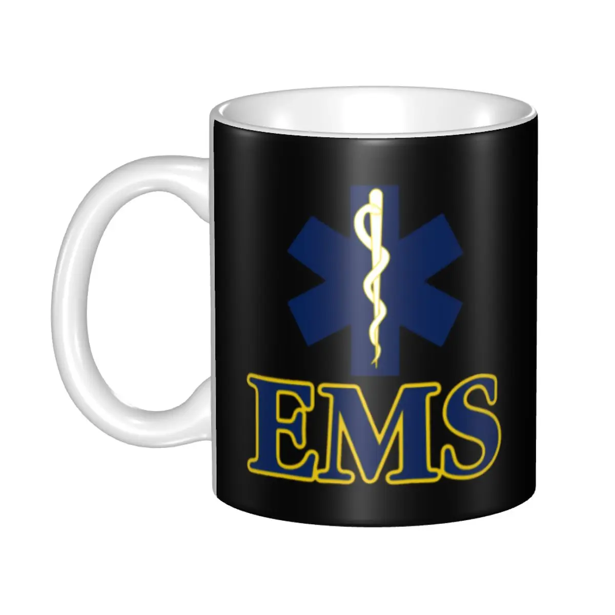 Personalized Star Of Life Ambulance Medical EMT Heartbeat Logo Coffee Mug DIY Ceramic Tea Milk Cups
Personalized Star Of Life Ambulance Medical EMT Heartbeat Logo Coffee Mug DIY Ceramic Tea Milk Cups
