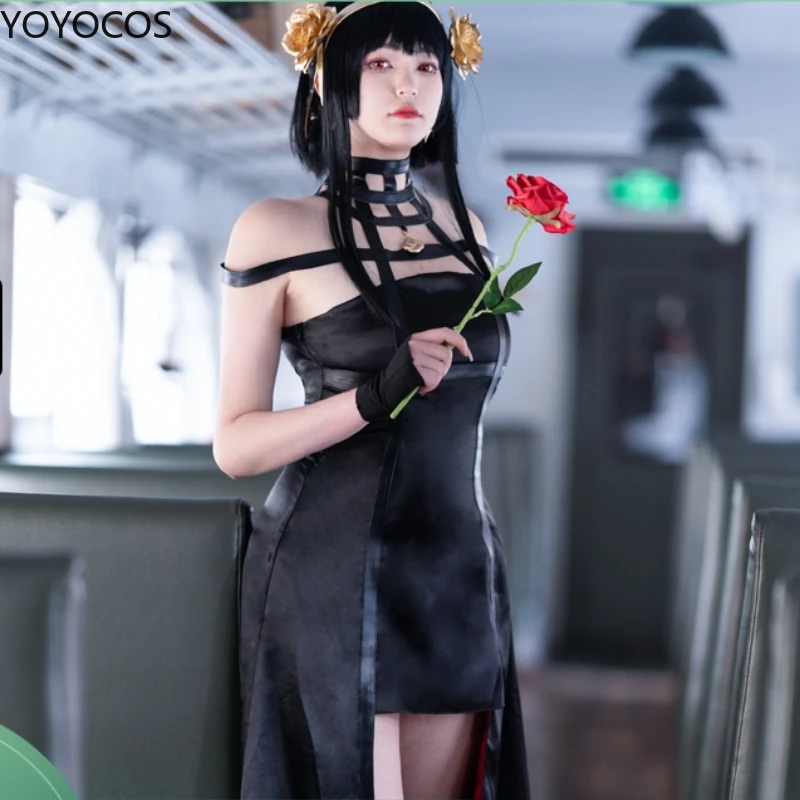 YOYOCOS Yor Forger Cosplay Costumes SPY×FAMILY Cosplay Anime Halloween Women Girls Gift Black Dress
YOYOCOS Yor Forger Cosplay Costumes SPY×FAMILY Cosplay Anime Halloween Women Girls Gift Black Dress