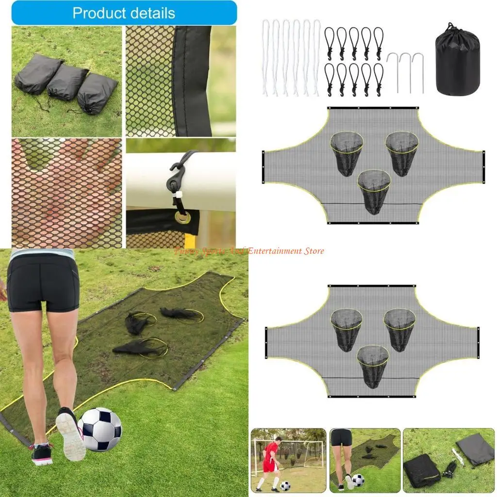 C4DE Scoring Training Equipment Soccer Goal Shots Targets Net with Scoring Zones
C4DE Scoring Training Equipment Soccer Goal Shots Targets Net with Scoring Zones
