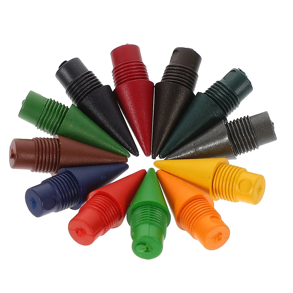 24 Pcs No Cutting Colored Pencil Replacement Heads Pupils Mechanical Lead Forever Nibs Beadable Pencils Bulk Graphite
24 Pcs No Cutting Colored Pencil Replacement Heads Pupils Mechanical Lead Forever Nibs Beadable Pencils Bulk Graphite