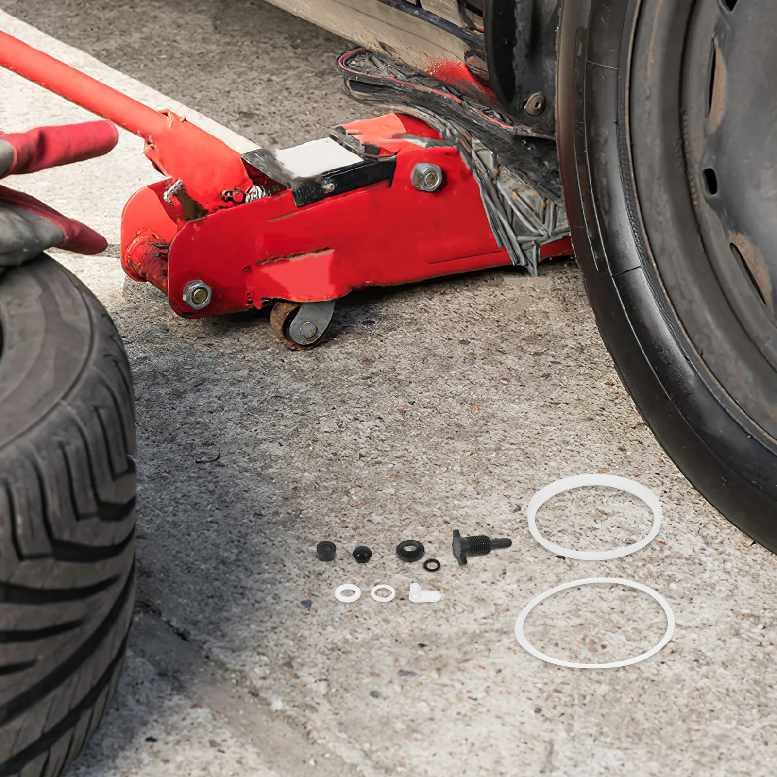 Jack Repair Kit Steel Balls Pump Cores Hydraulic Fittings Parts Replacement Floor Seal Kit
Jack Repair Kit Steel Balls Pump Cores Hydraulic Fittings Parts Replacement Floor Seal Kit