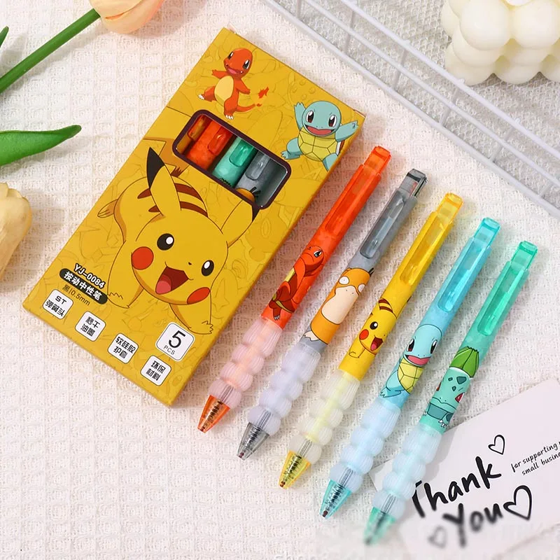 40pcs/lot Creative Pokemon Press Gel Pen Set Kawaii 0.5mm Black Ink Neutral Pens Promotional Gift Office School Supplies
40pcs/lot Creative Pokemon Press Gel Pen Set Kawaii 0.5mm Black Ink Neutral Pens Promotional Gift Office School Supplies