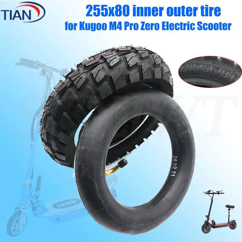 255x80 Tire TUOVT Inner Tube Outer Tyre for Kugoo M4 Pro Quick 3 Zero 10X Inokim OX Electric Scooter 10x2.50 inner tube
255x80 Tire TUOVT Inner Tube Outer Tyre for Kugoo M4 Pro Quick 3 Zero 10X Inokim OX Electric Scooter 10x2.50 inner tube